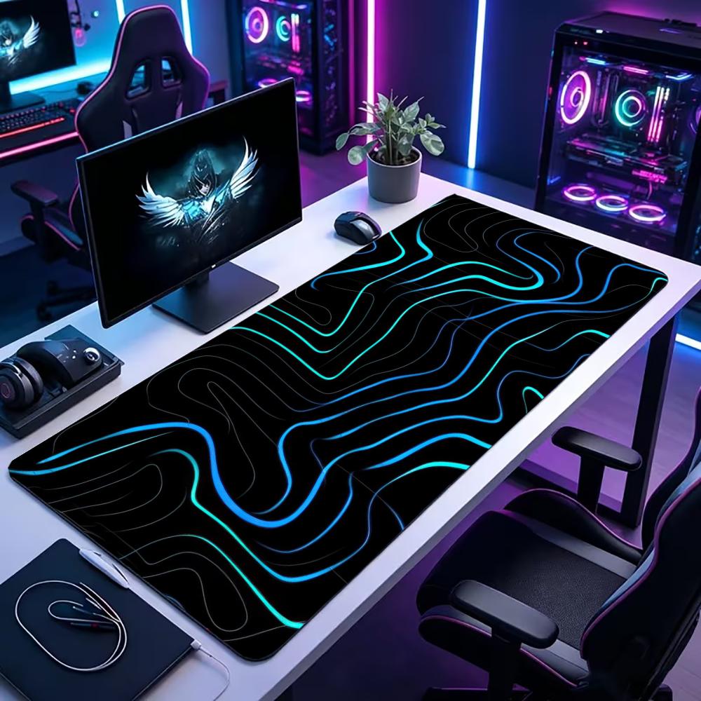 Office Print Tech - لوحة ماوس كبيرة جداً XXL للألعاب،