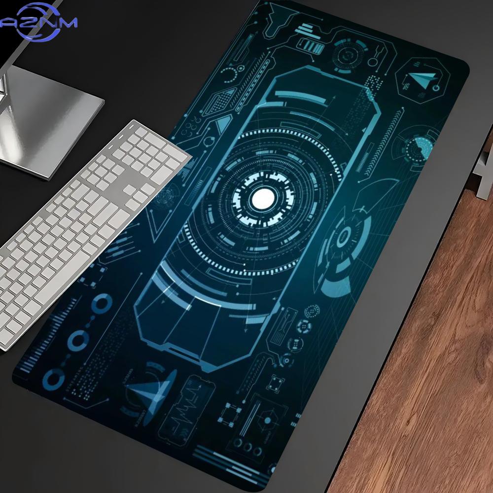 لوحة ماوس ألعاب ممتدة بلون أزر - مراجعة Office Print Tech وسعره