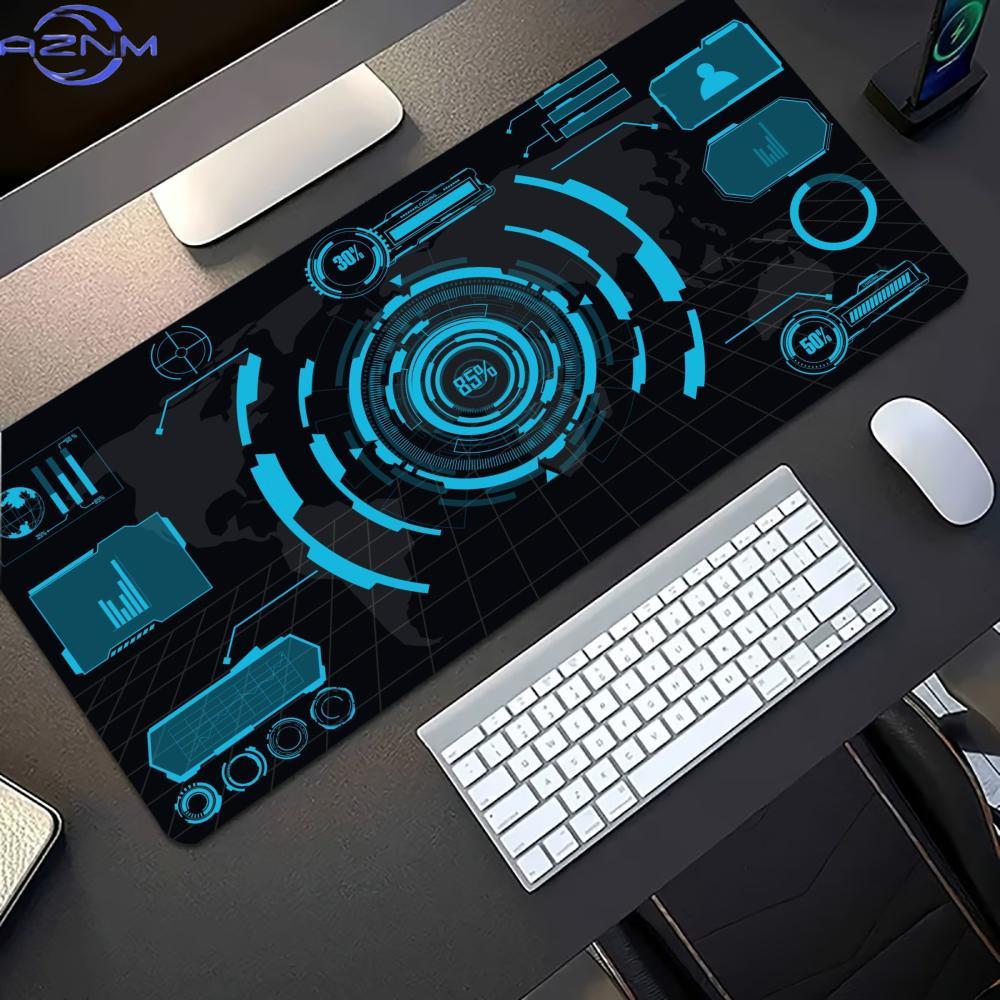 لوحة ماوس ألعاب ممتدة بلون أزر - مراجعة Office Print Tech وسعره