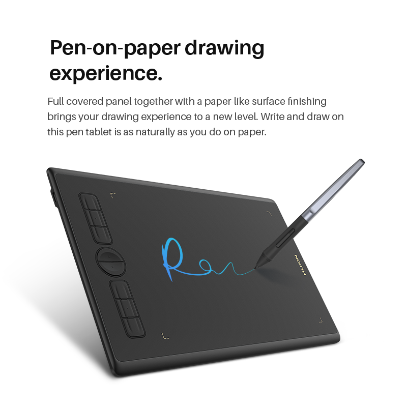 Huion H580X جهاز كمبيوتر لوحي  - مراجعة Drawing Pad Signature وسعره