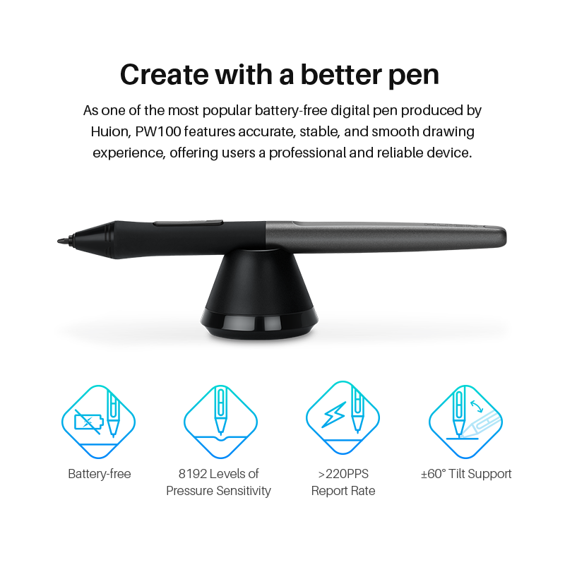 Huion H580X جهاز كمبيوتر لوحي  - مراجعة Drawing Pad Signature وسعره