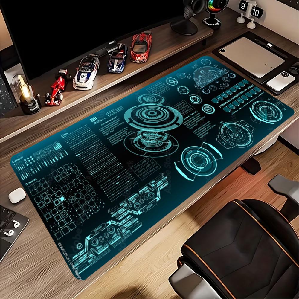 بساط ماوس ممتد مطبوع بواجهة وح - مراجعة Office Print Tech وسعره